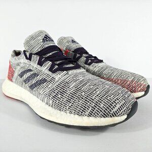 Adidas PureBoost Go Women’s Running Shoes Gray Purple Red Size 10.5 B75826